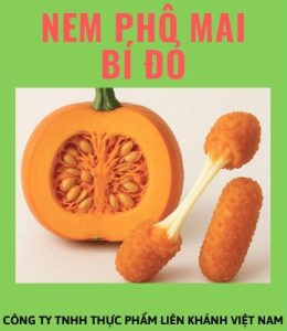 Nem Phô Mai Bí Đỏ