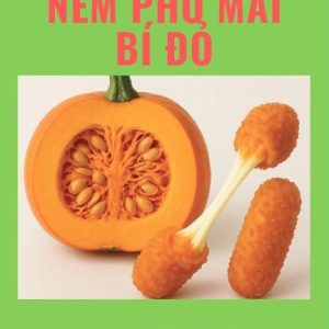 Nem Phô Mai Bí Đỏ